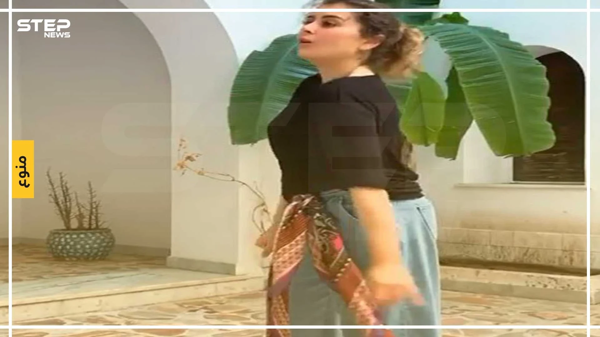 من داخل الحجر المنزلي.. رقص عائشة بن أحمد يشعل مواقع التواصل الاجتماعي (فيديو)