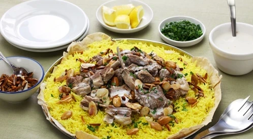 طريقة عمل المنسف الاردني بالدجاج
