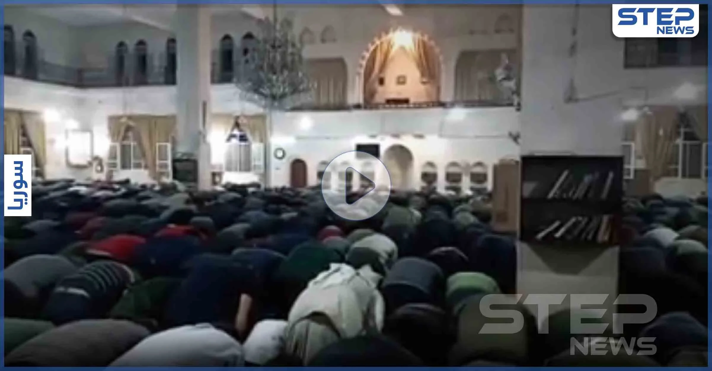 بالفيديو|| لم يوقفهم كورونا.. صلاة التراويح في أولى ليالي رمضان من محافظة إدلب