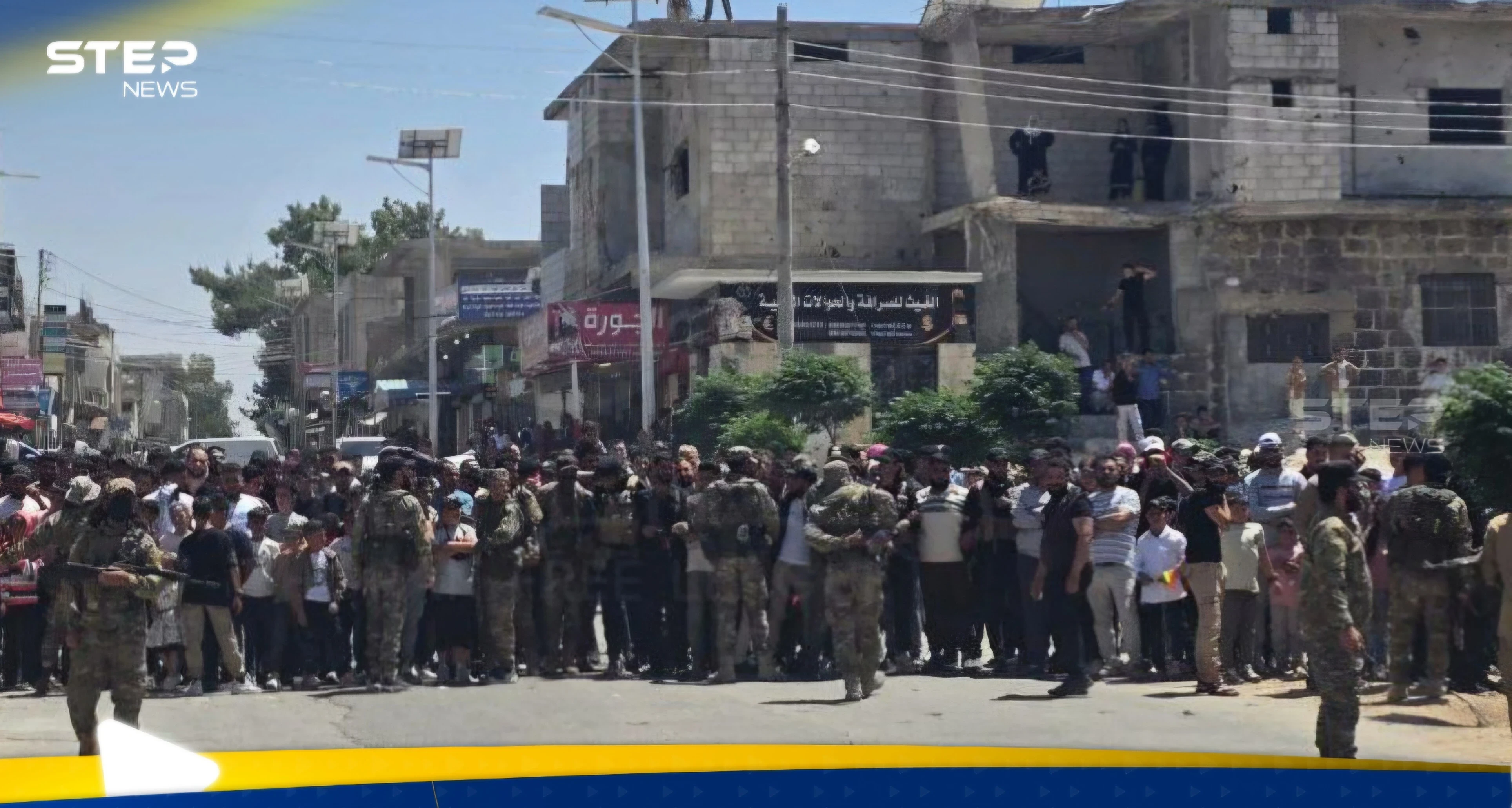 وسط إجراءات أمنية مشددة.. أحمد الشرع في درعا (فيديو)