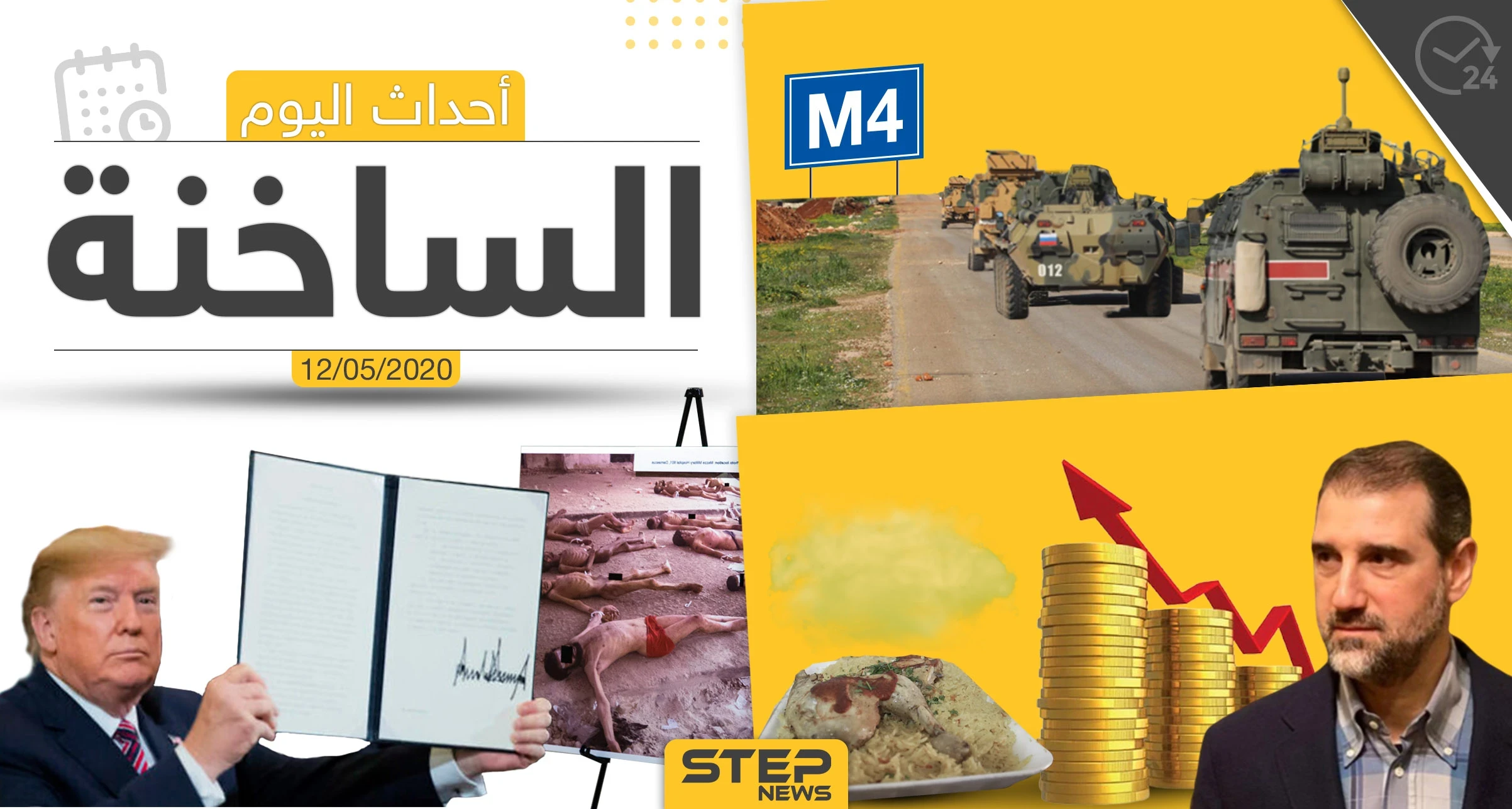 أهم أحداث سوريا والعالم- الثلاثاء 12/05/2020