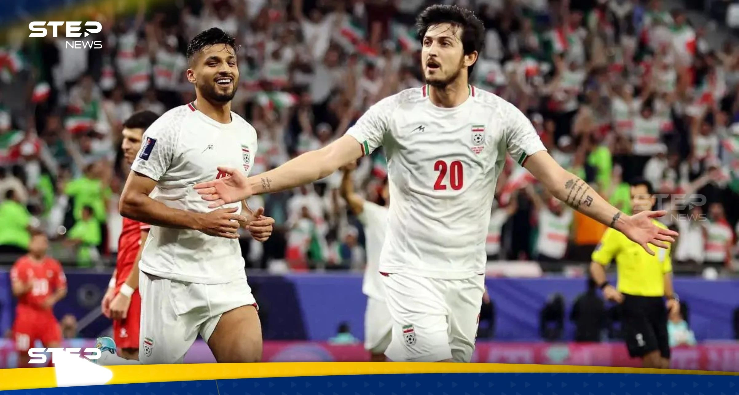 شاهد|| إيران تخطف فوزاً قاتلاً من اليابان وتتأهل لنصف نهائي كأس آسيا