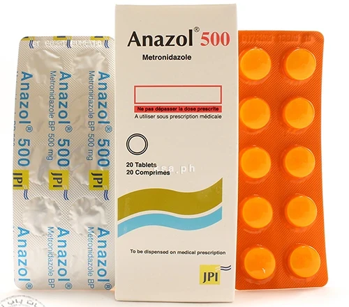 حبوب anazol مضاد حيوي قوي للبكتريا والجراثيم وعلاج التهابات الجهاز الهضمي والتناسلي