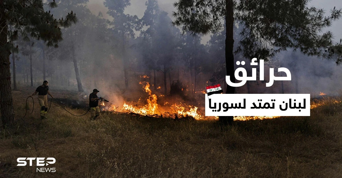 لليوم الثالث.. حرائق ضخمة مستمرة في شمال لبنان وتمتد إلى سوريا (فيديو)
