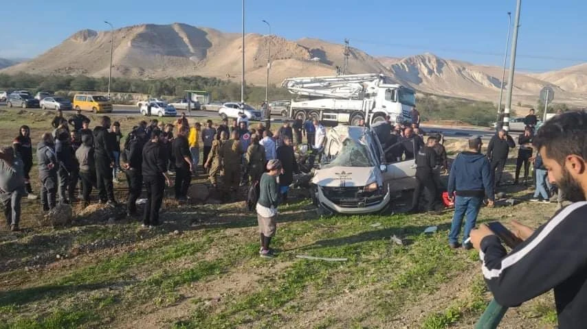 فلسطين.. حادث مروري خطير قرب أريحا يخلّف قتلى وجرحى (صور)