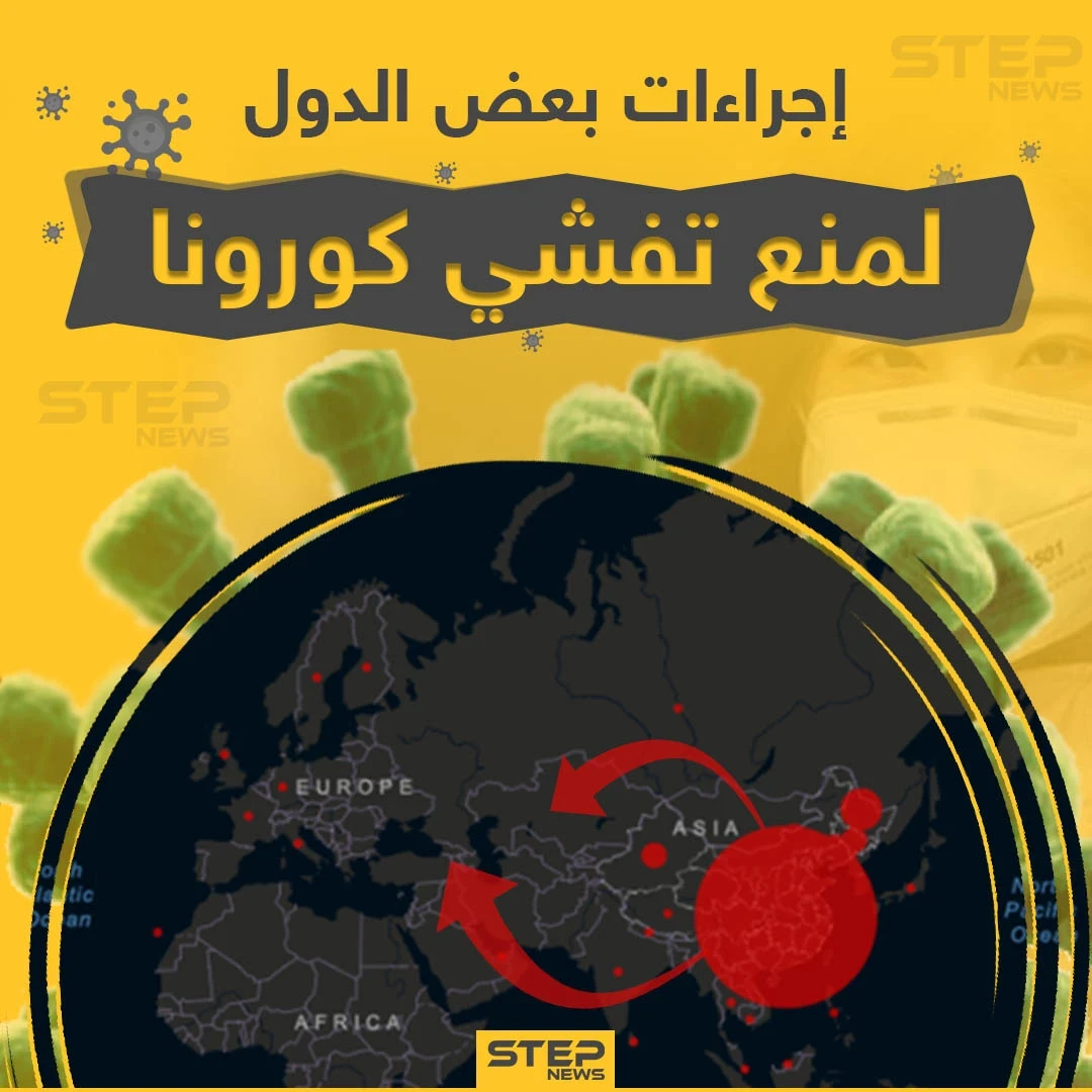 إجراءات بعض الدول لمنع تفشي كورونا (صور)