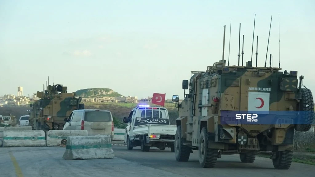 على وقع أصوات القصف، تركيا تُسيّر دوريتها السابعة بين إدلب وحماة بمرافقة الـ "F16