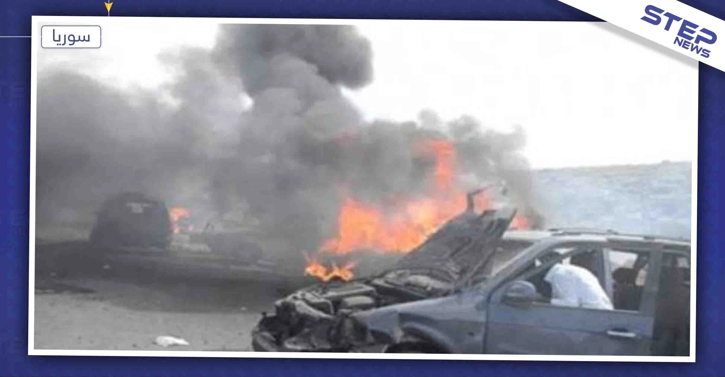انفجار عبوة ناسفة بحافلة مبيت للحرس الجمهوري بمدينة قدسيا