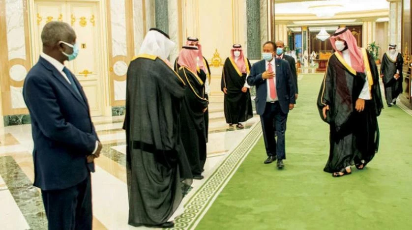 الخارجية السودانية تكشف محاور اجتماع رئيس الحكومة عبد الله حمدوك وولي العهد السعودي محمد بن سلمان
