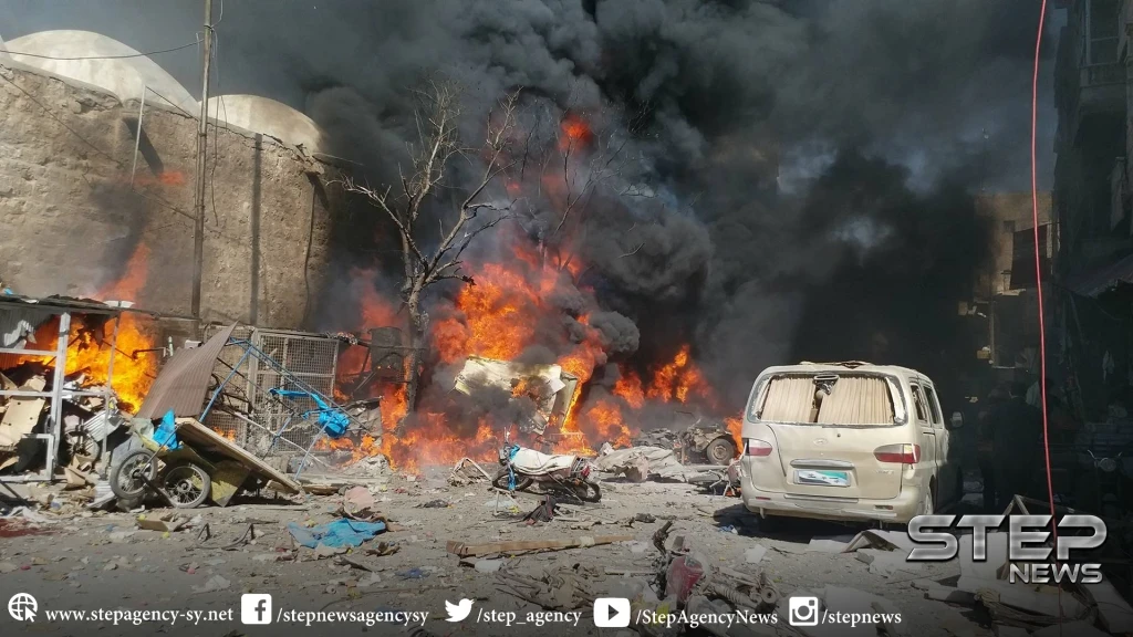 ضحايا مدنيون بسلسلة تفجيرات شرقي حلب