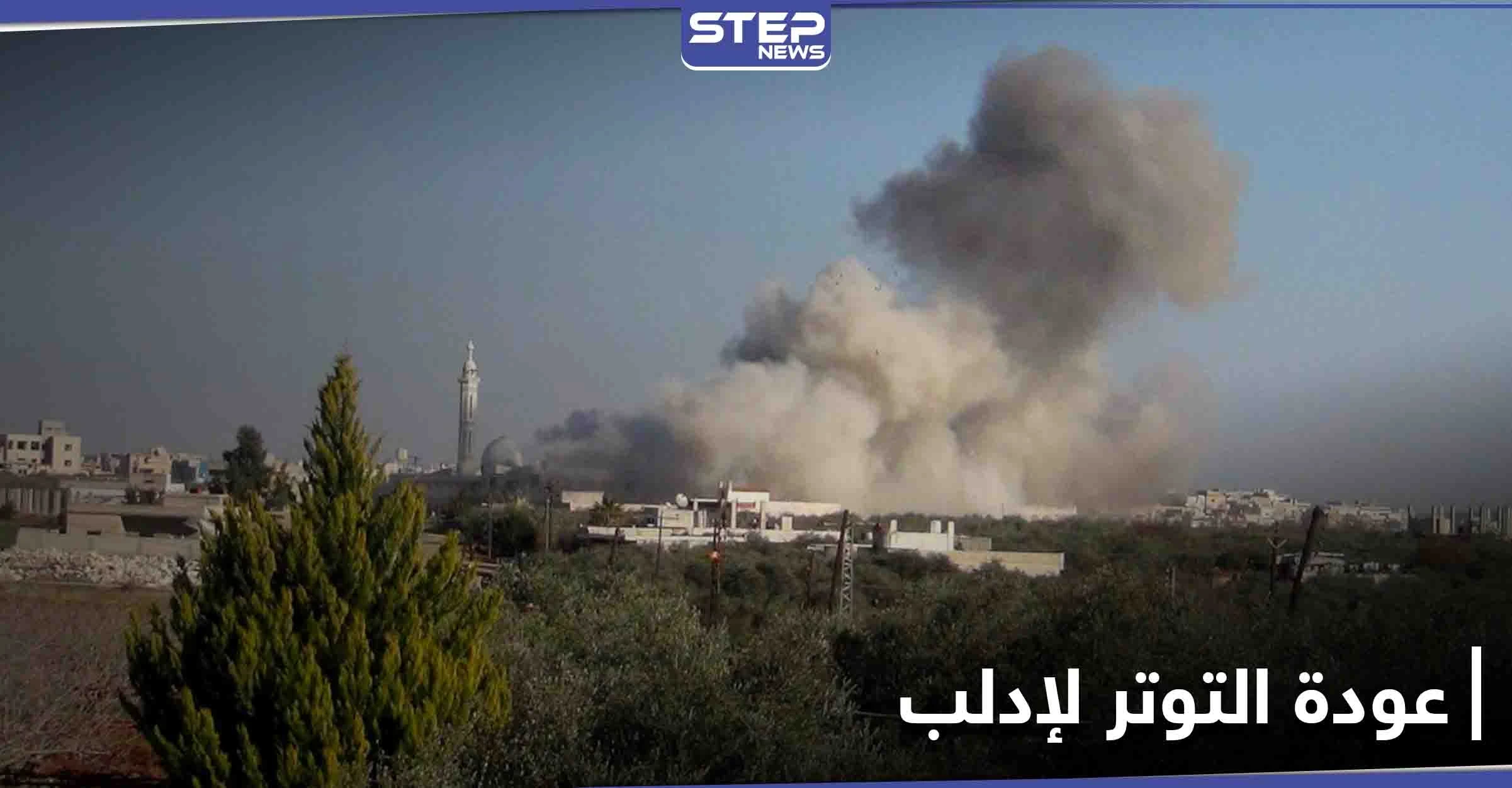 قوات النظام السوري تكثّف قصفها بالمدفعية والصواريخ الموجهة على محوري ريف إدلب الغربي والشرقي