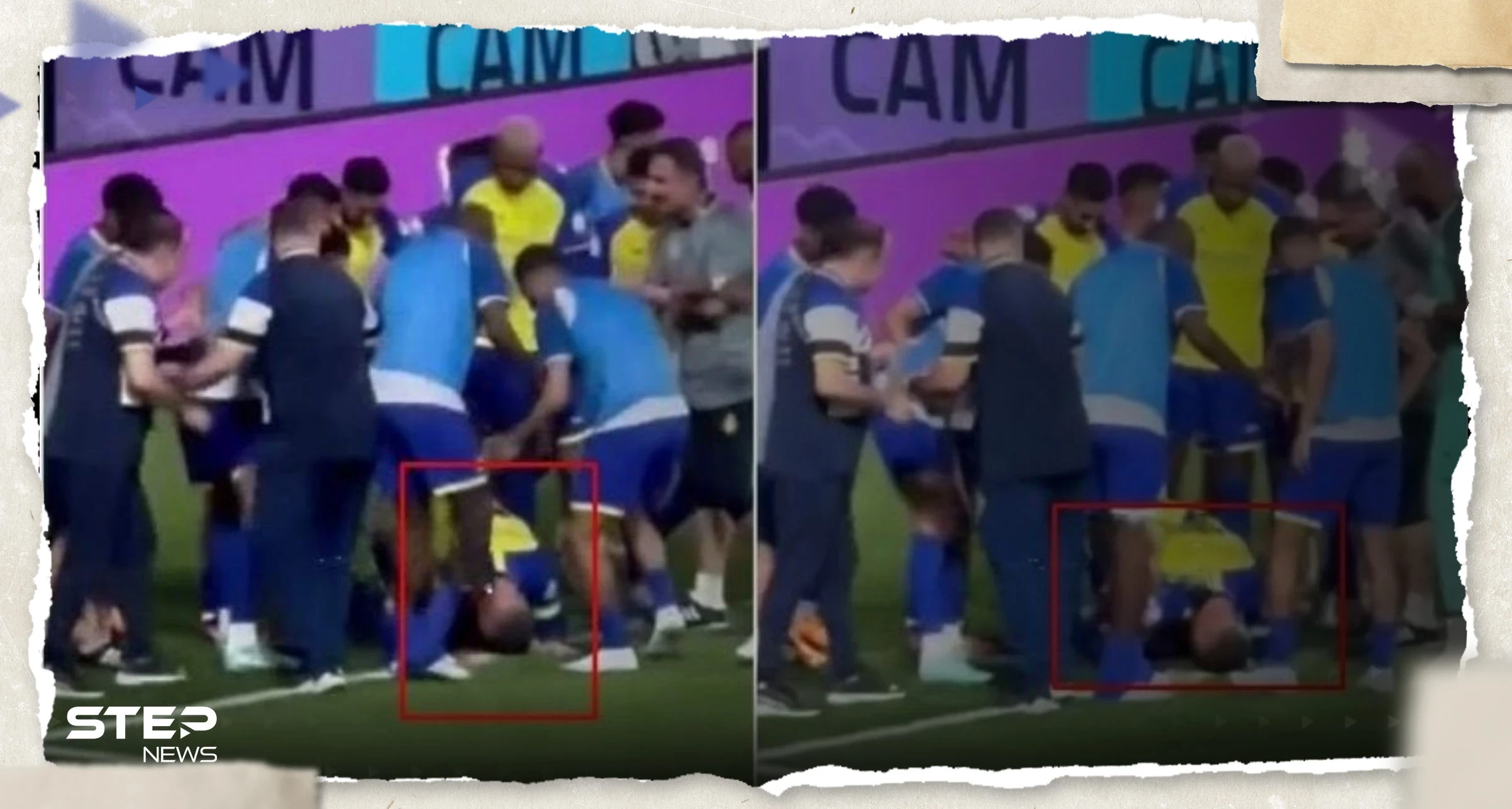 شاهد || كيف تصرّف زملاؤه؟.. لقطة "سجود رونالدو" في الدوري السعودي تشعل مواقع التواصل