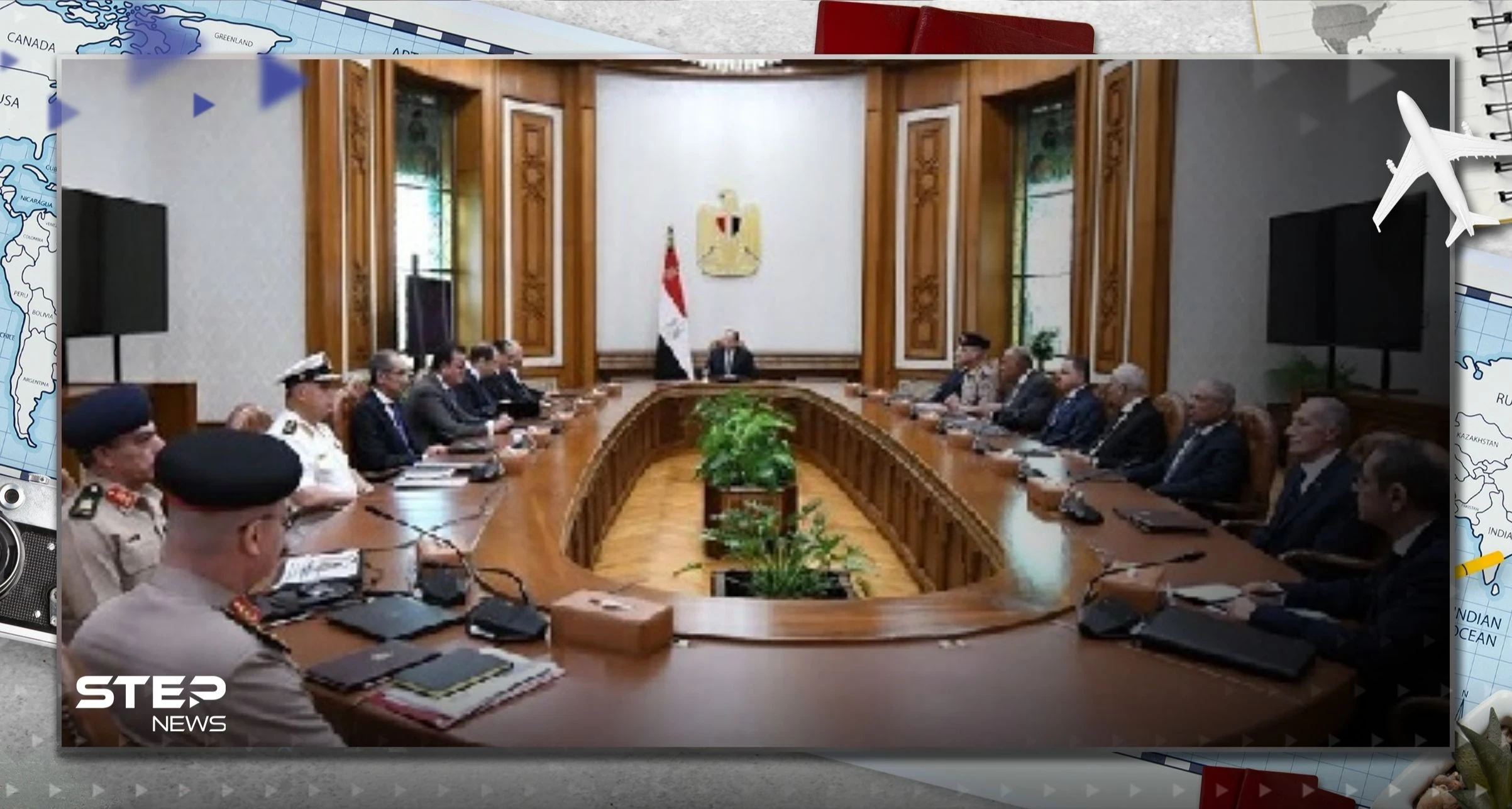 تحركات عاجلة في مصر بعد اجتماع السيسي مع الجيش.. ومسؤول يتوجه نحو حدود فلسطين
