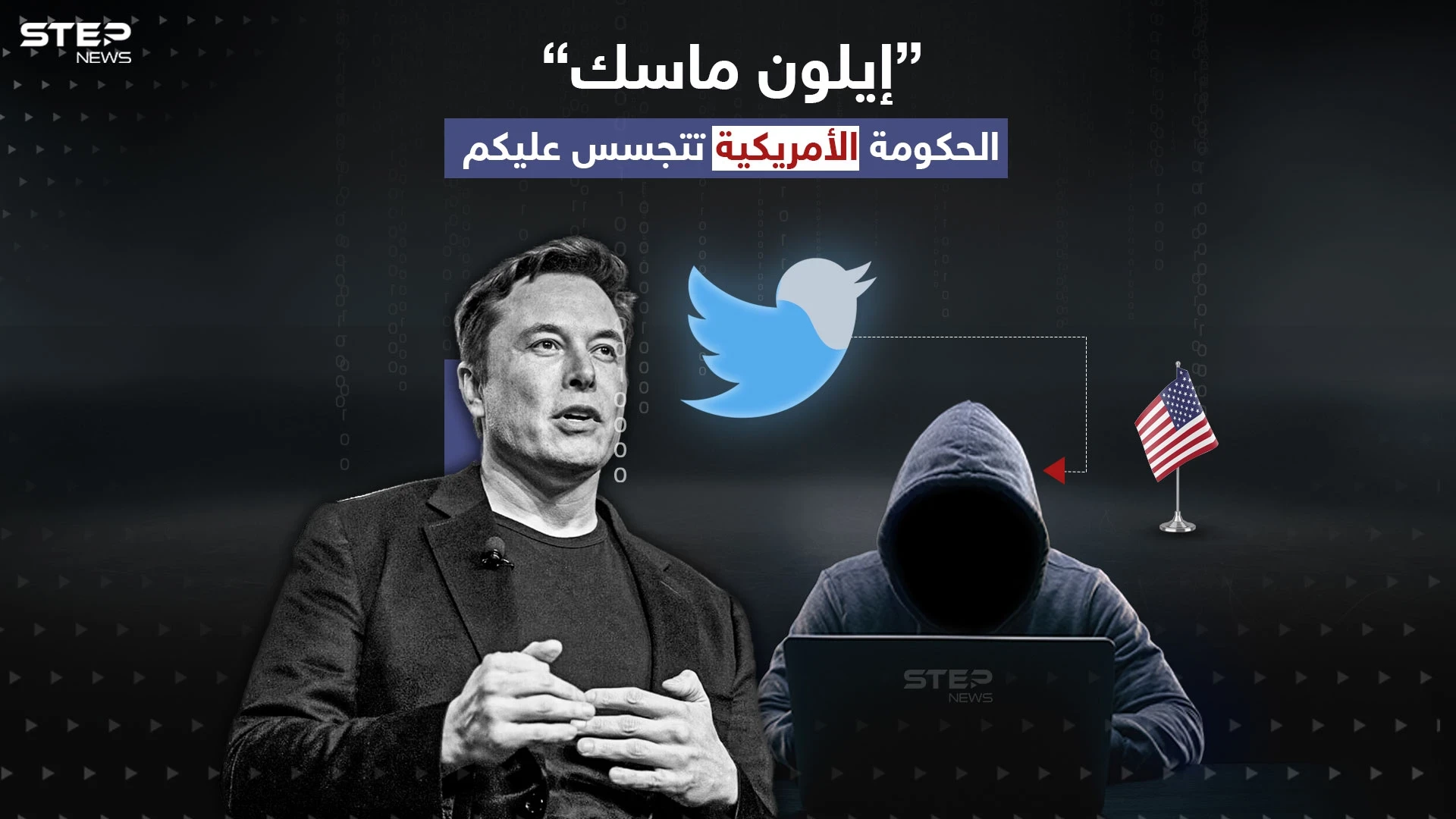 إيلون ماسك خلال تصريح صحفي "لقد ذهلت من قدرت الحكومة الأمريكية على قراءة الرسائل الخاصة"