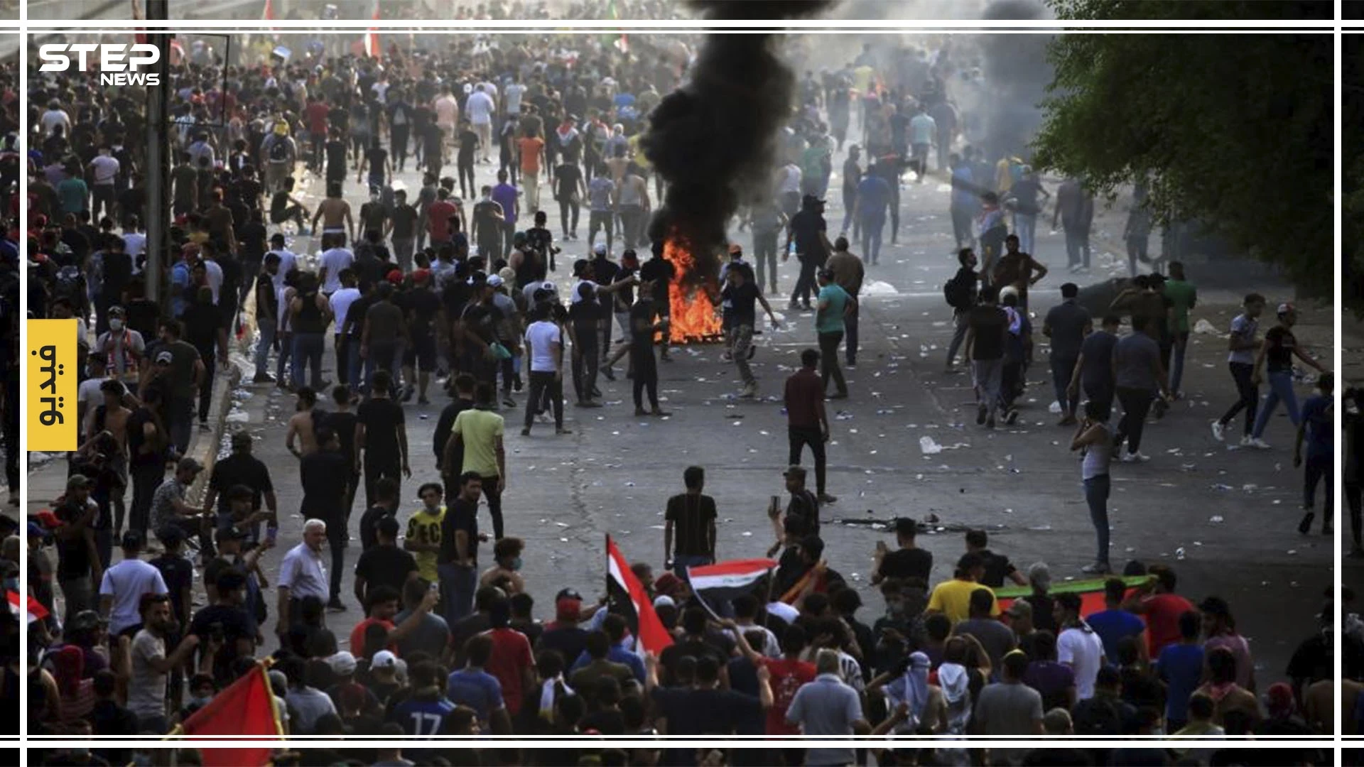 شاهد بالفيديو|| ماذا فعل العراقيون بقيادي بميلشيا "عصائب أهل الحق" بعد إلقاء القبض عليه