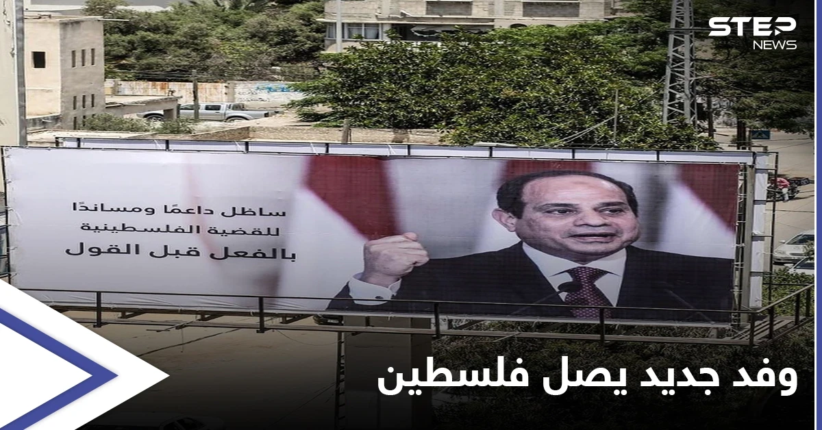 السيسي يُرسل وفداً لبحثِ "ملفات هامة" مع إسرائيل ويوجّه رسالة للرئيس الفلسطيني