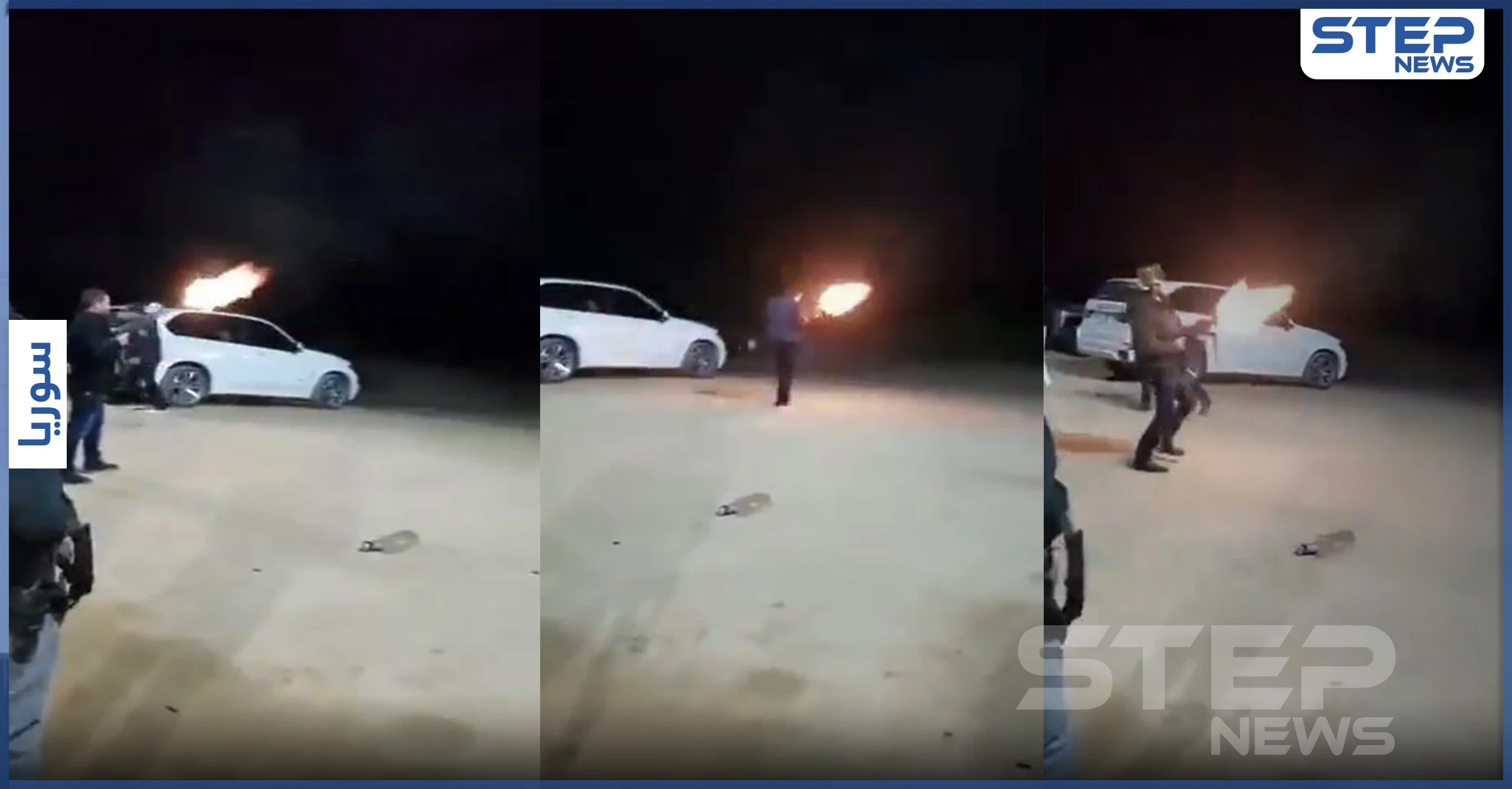 بالفيديو || وفاة لاجئة سورية بالرصاص الطائش في لبنان وضحايا آخرين في سوريا