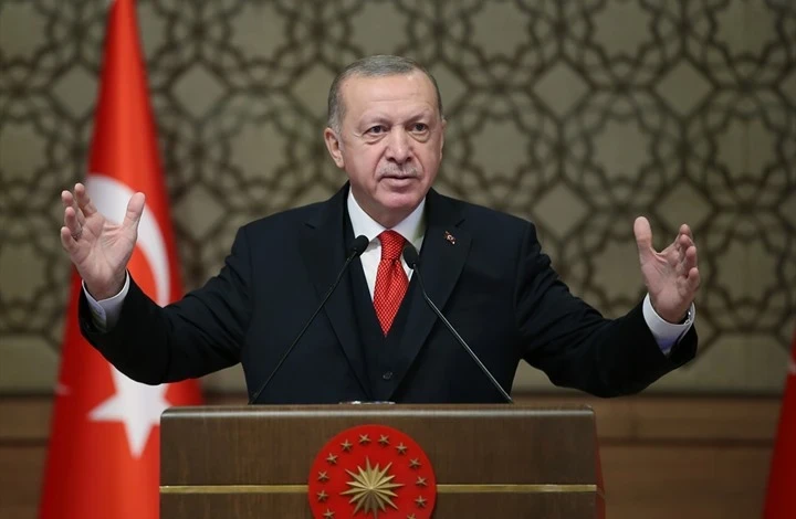 أردوغان يتحدث عن إنجازات بالمليارات حققها الاقتصاد التركي خلال عام ويحدد هدفه لعام 2022