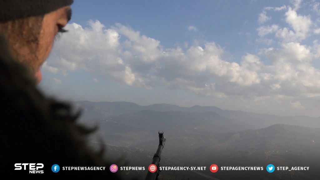 عدسة ستيب ترصد رباط المعارضة على محاور جبل الأكراد باللاذقية خلال فصل الشتاء