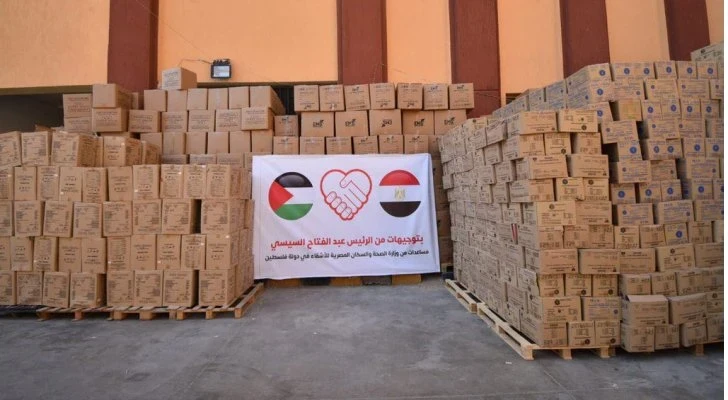 الصحة المصرية تعلن إرسال 65 طناً من الأدوية إلى قطاع غزة