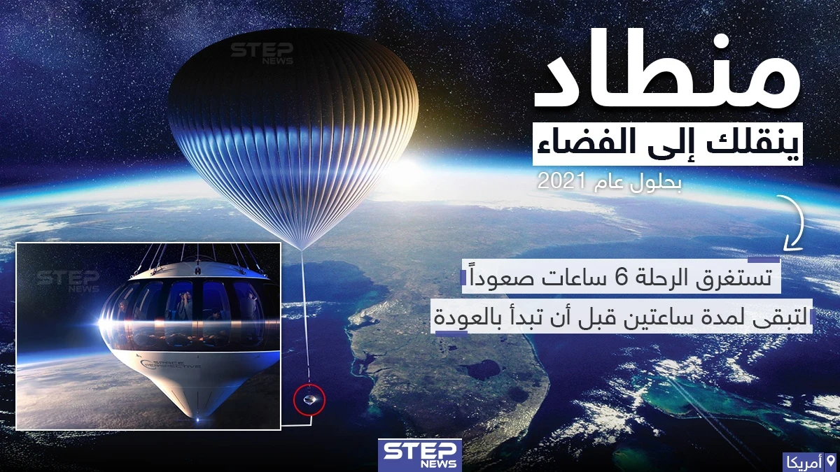 منطاد سينقلك إلى الفضاء بحلول عام 2021