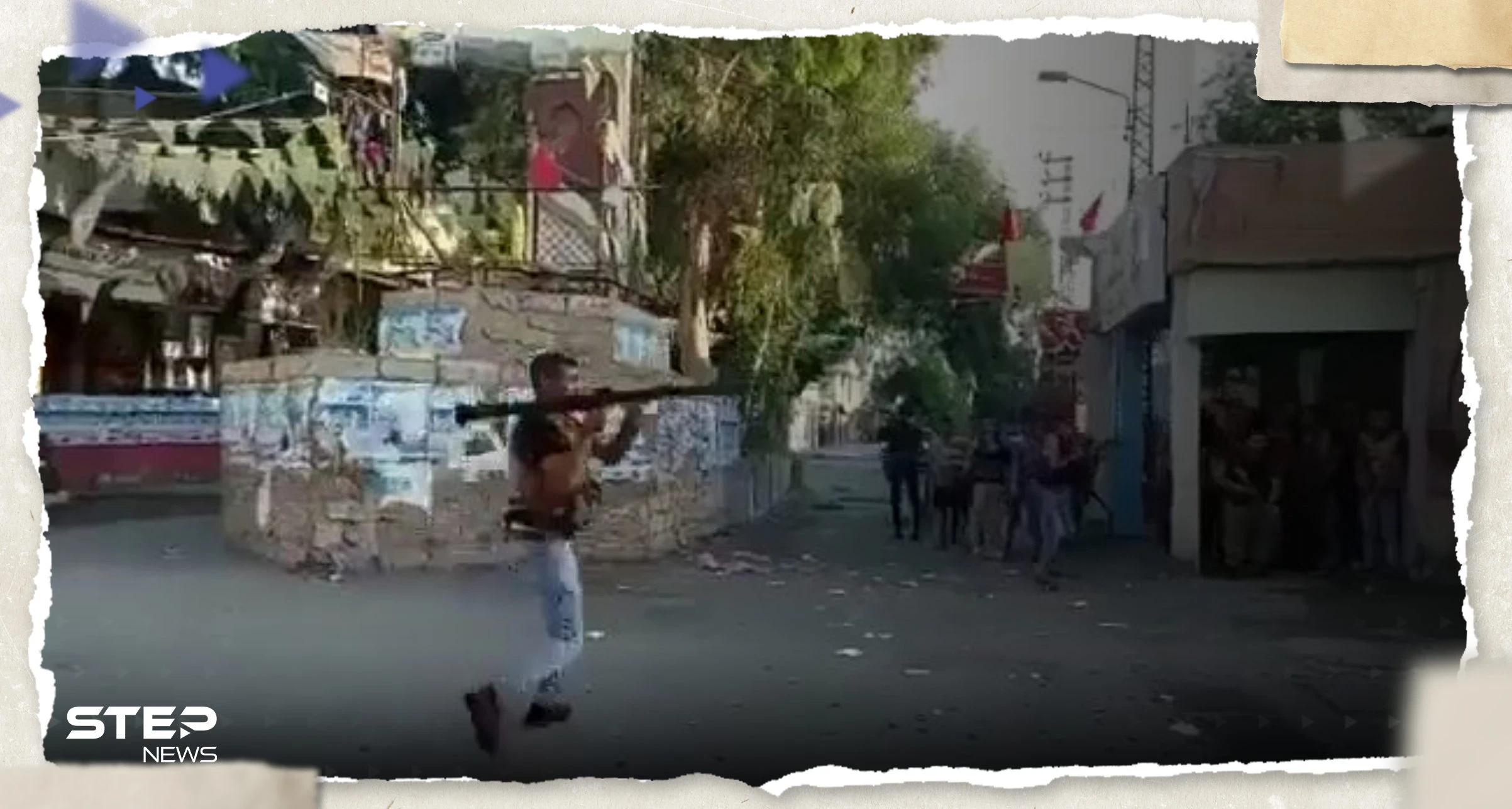 بالفيديو|| اشتباكات عنيفة في مخيم عين الحلوة للاجئين الفلسطينين في لبنان بعد مقتل قيادي بفتح