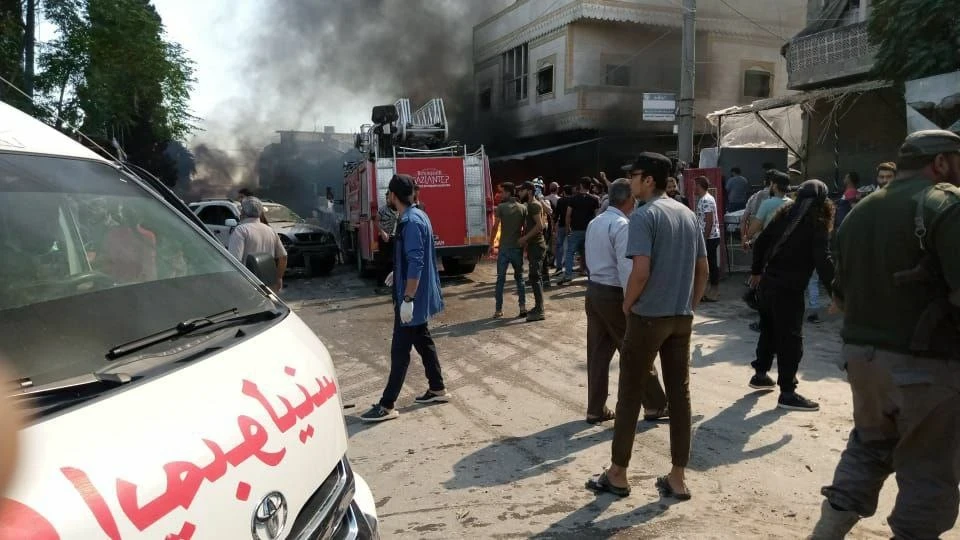 انفجارين في مدينة جرابلس شرق حلب ومصادر تكشف الخسائر