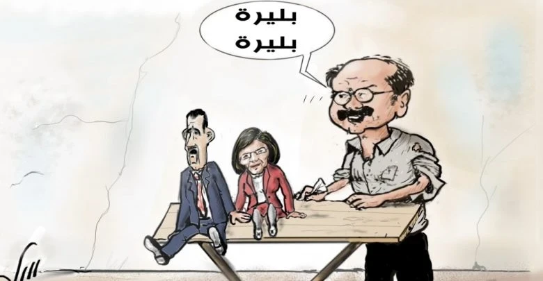 كاريكاتير || حملة "ليرتنا عزتنا"