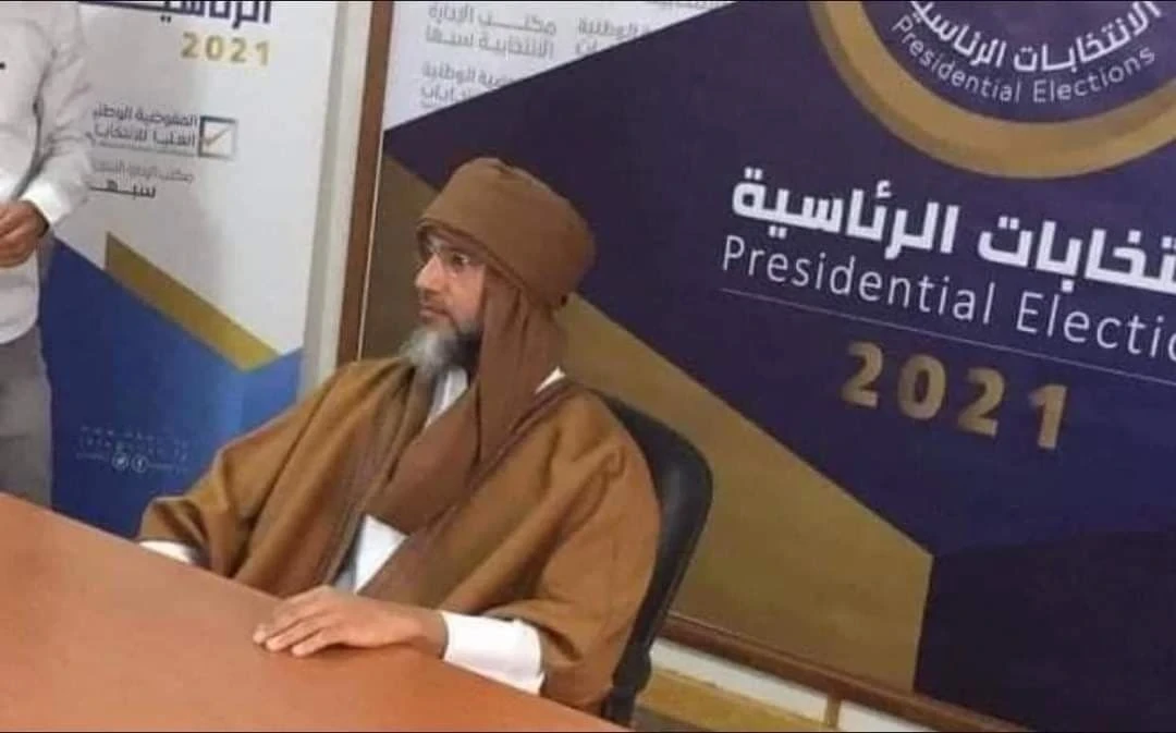 سيف الإسلام القذافي يعلن رسمياً ترشحه للانتخابات الرئاسية الليبية (صور)
