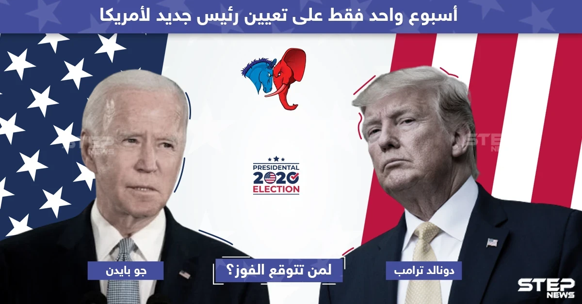 أسبوع واحد على الانتخابات الأمريكية لتعيين رئيس جديد لأمريكا ... لمن تتوقع الفوز ؟