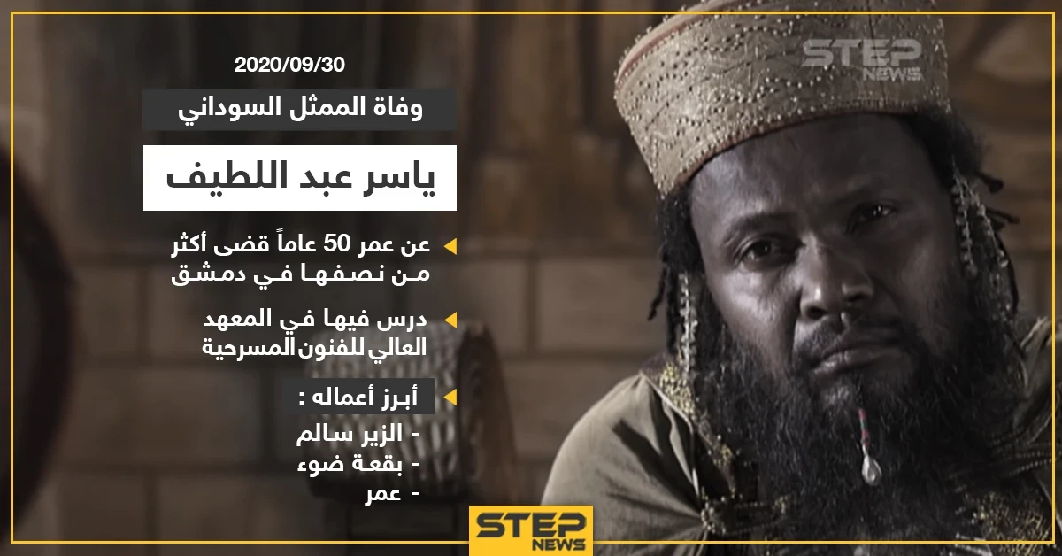 توفي اليوم الممثل ياسر عبد اللطيف وفي جعبته الكثير من الأعمال الدرامية ,, أي من أعماله تحب