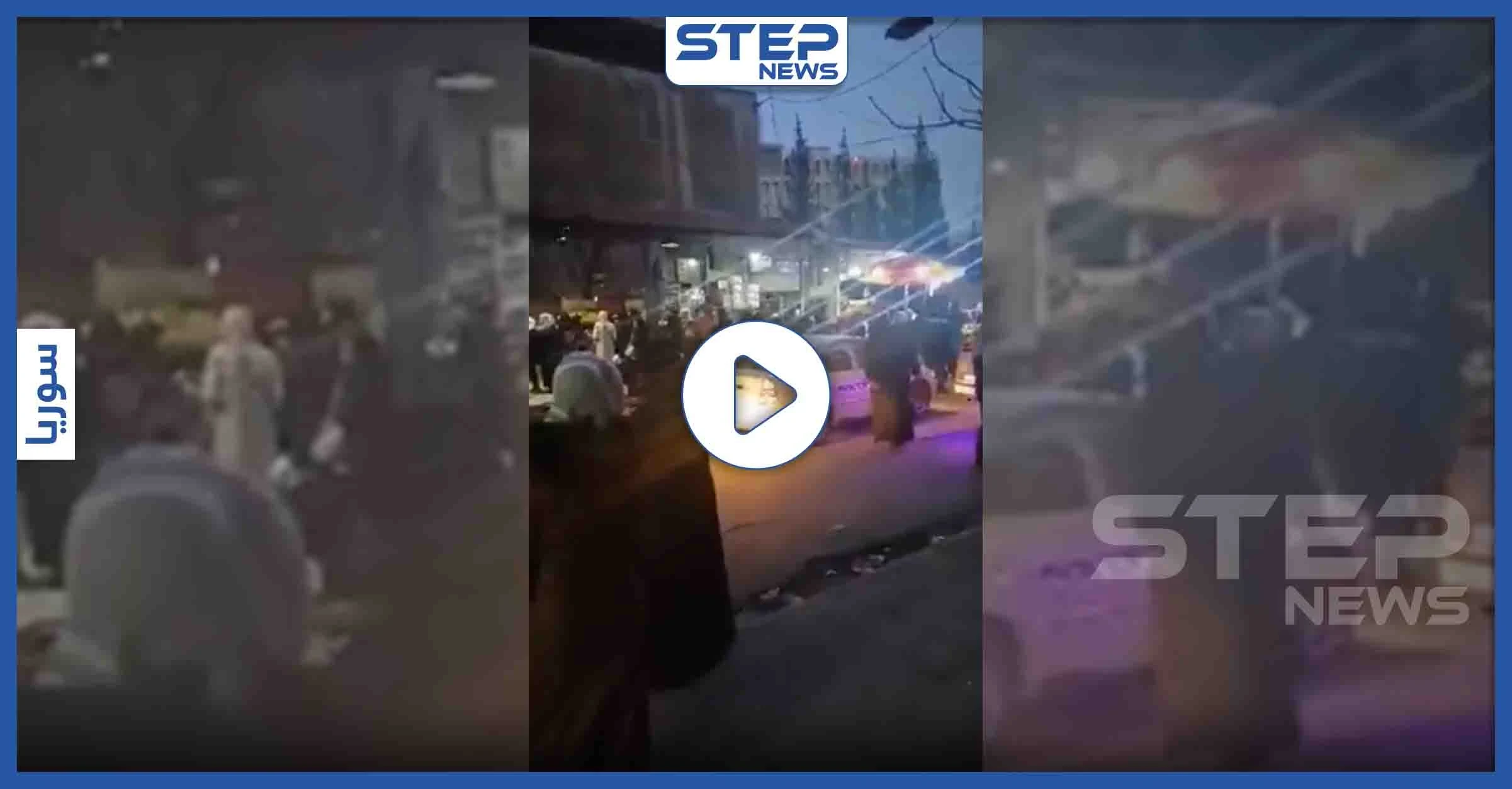 بالفيديو|| طوابير ازدحادم مرعبة في انتظار الحصول على مادة الخبز بحلب.. فما القصة