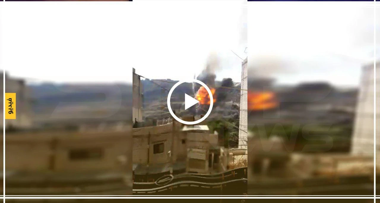 انفجارات ضخمة بدركوش نتيجة استهداف الطيران الروسي لمستودع أسلحة (فيديو)