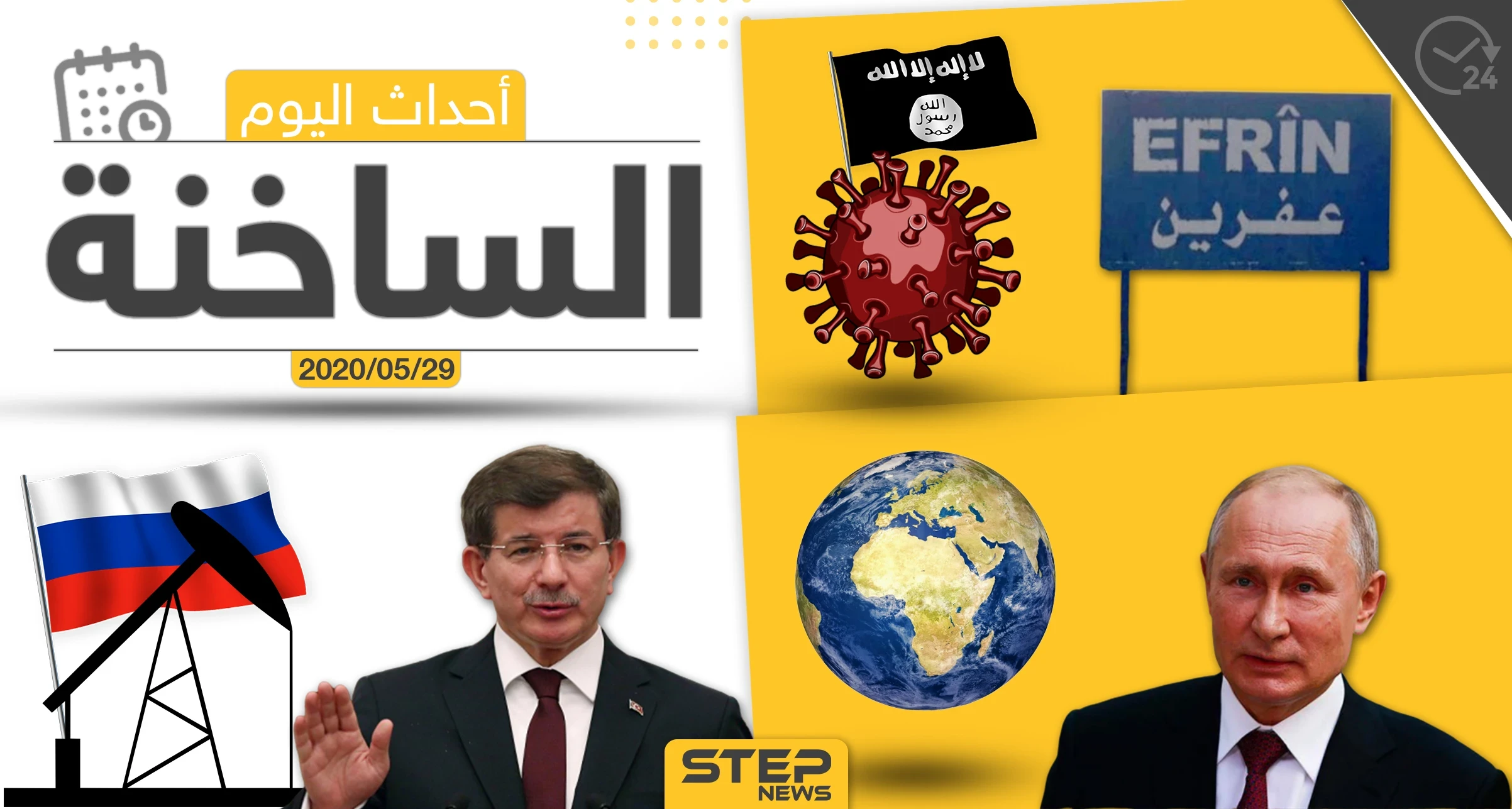 أهم أحداث سوريا والعالم- الجمعة 29/05/2020