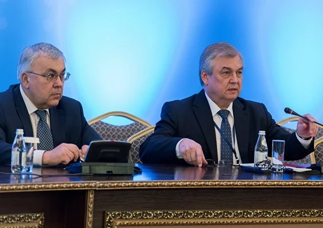 المبعوث الروسي ألكسندر لافرينتيف يؤكد على الحل الوحيد المتوفر في القضية السورية