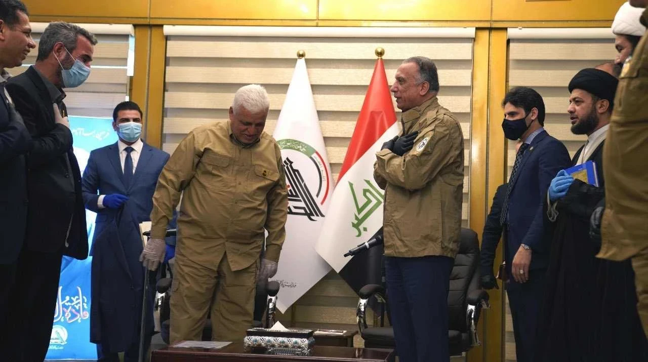 قوات عراقية تعتقل قيادياً بارزاً بالحشد الشعبي وتوتر يسود بغداد أجبر الكاظمي على إجراء أمني