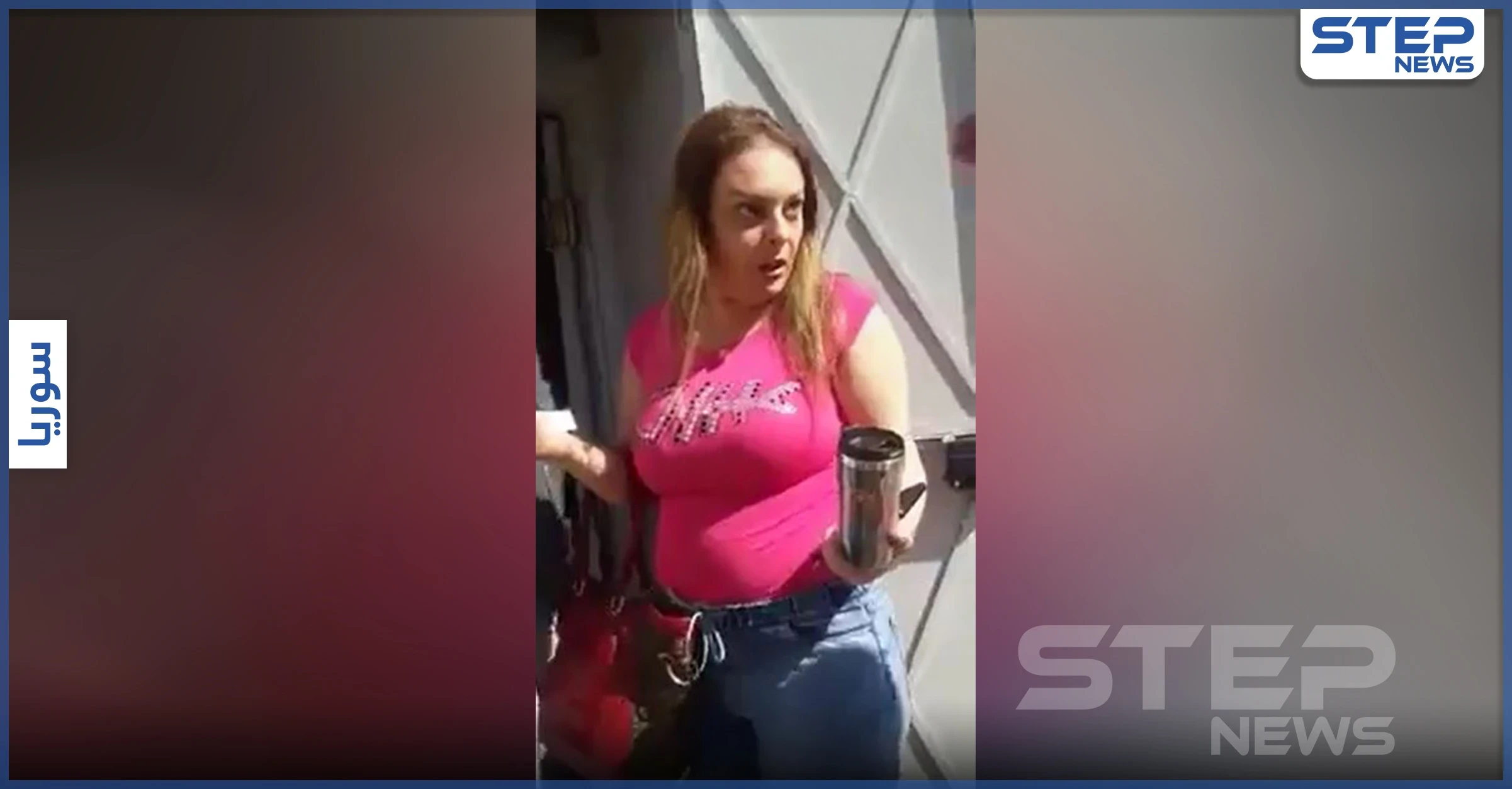 بالفيديو|| مدام فاتن تثير غضب موالي النظام السوري بعد إذلالها مواطناً أمام نافذة للمعونات