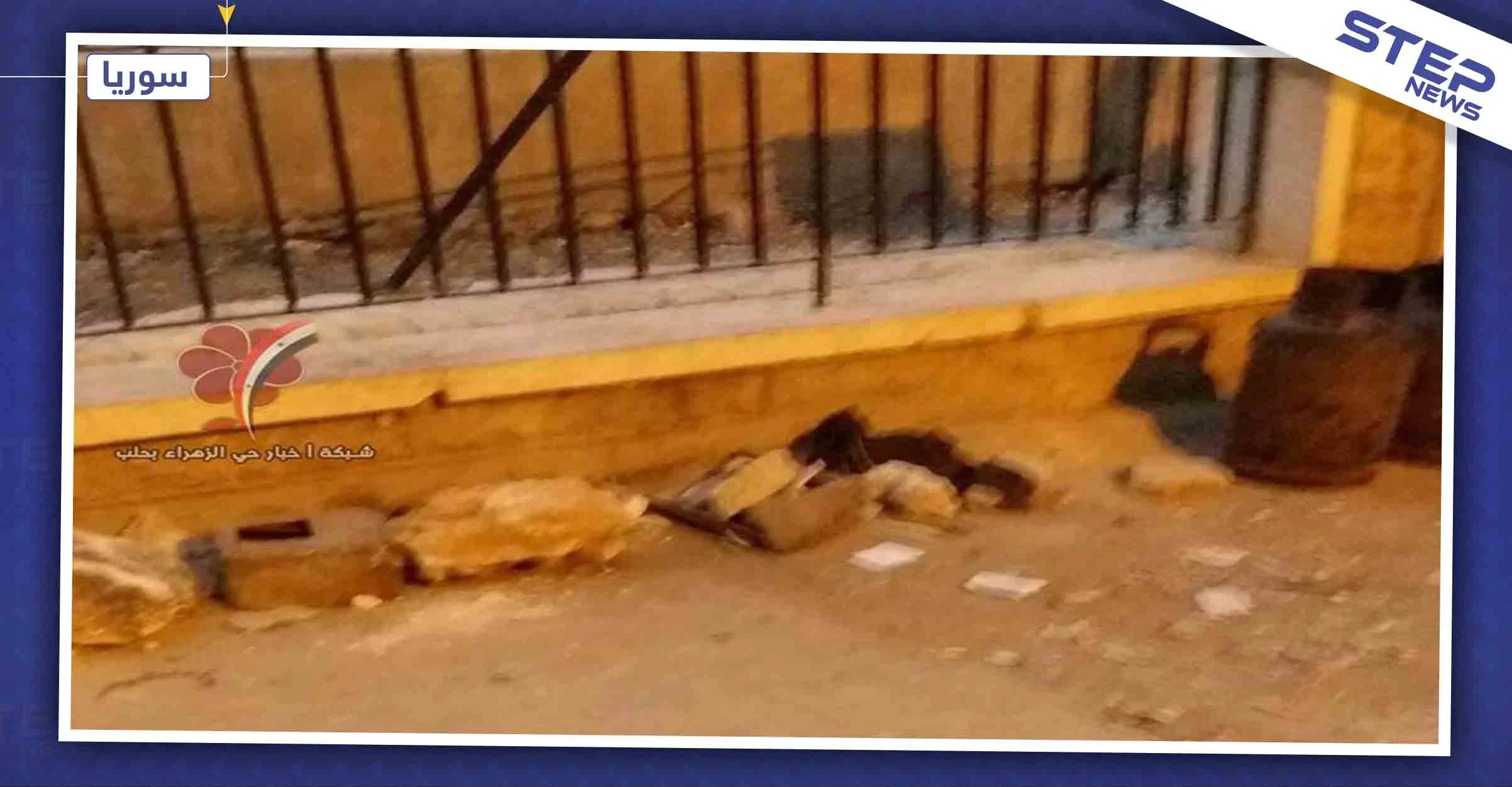 بالصور|| شبيحة حلب يؤجرون "الحجرة" بـ 1000 ليرة لحجز دور على طابور الغاز !!