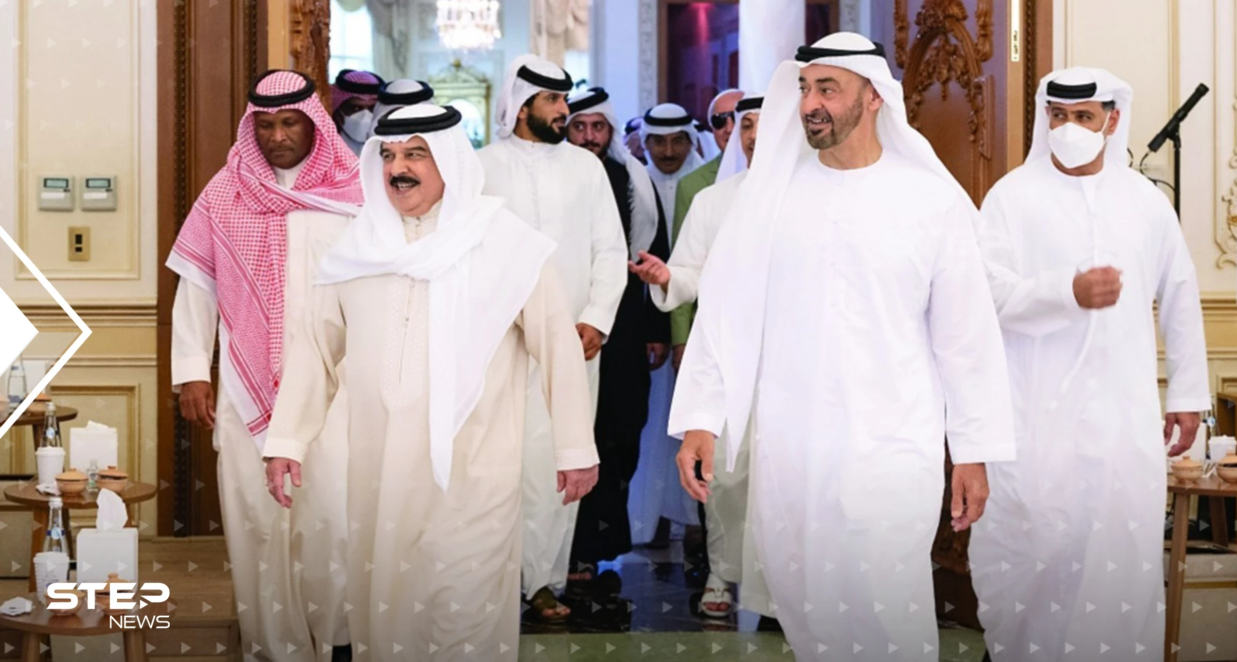 محمد بن زايد يصل المنامة ويتحدث عن ملفات سيبحثها مع العاهل البحريني
