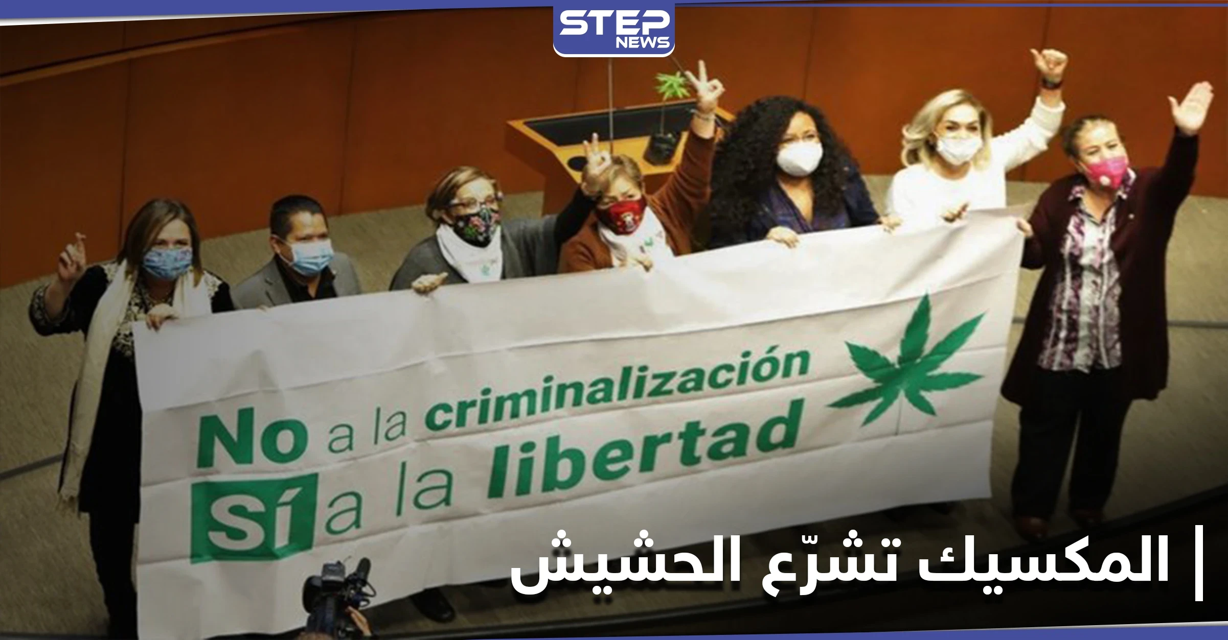 مجلس الشيوخ المكسيكي يسمح بتعاطي وتجارة الماريجوانا في البلاد