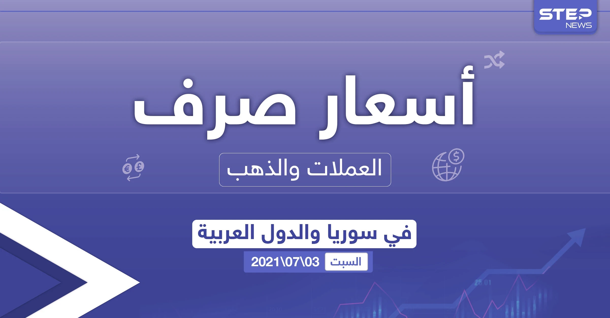 أسعار الذهب والعملات للدول العربية وتركيا اليوم السبت الموافق 03 تموز 2021