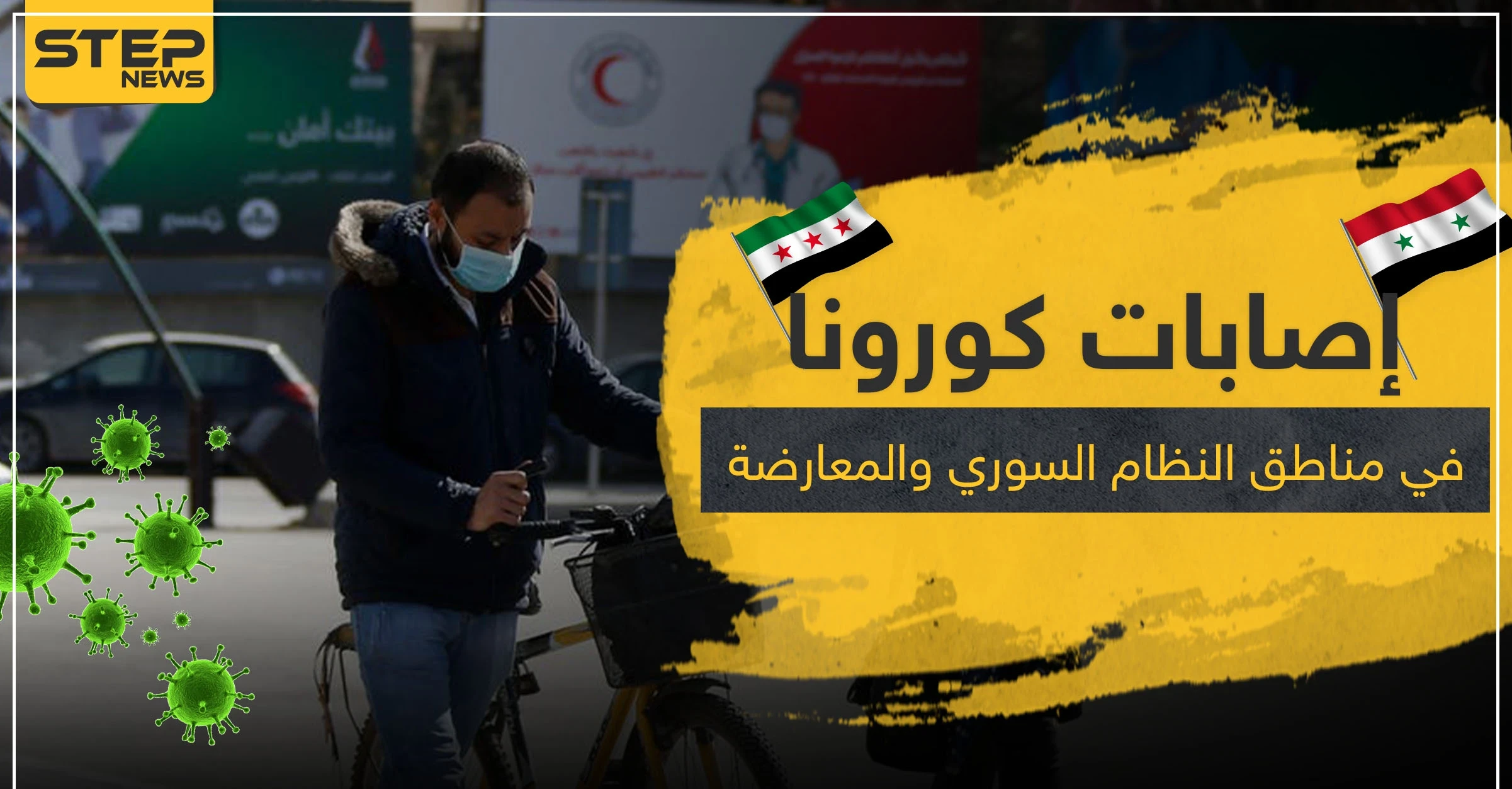 حكومتا النظام السوري والمعارضة يعلنان عن نتائج كورونا في مناطق سيطرة كل منهما