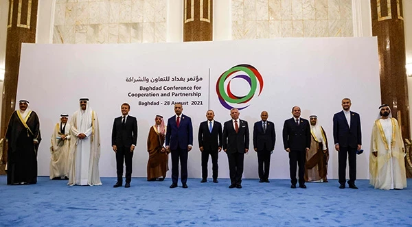 اتفاق واضح بكلمات 4 رؤساء على فكرة واحدة خلال مؤتمر بغداد