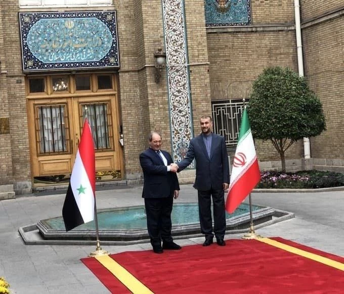 طهران تجمع وفدين إماراتي وسوري لأول مرة وتتحدث عن خروج قوات أجنبية من سوريا