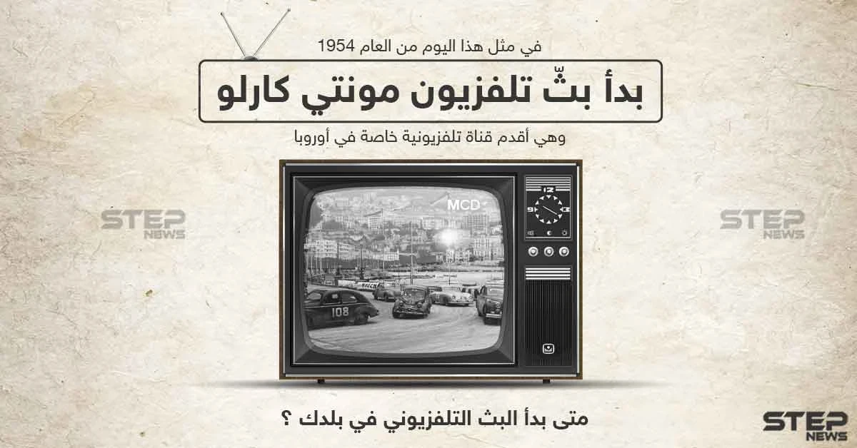 متى بدأ البث التلفزيوني في بلدك ؟