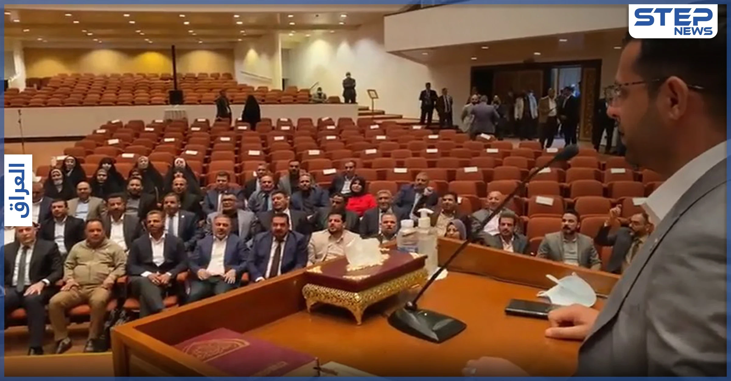 بالفيديو || نواب عراقيون يقرأون دعاء "تعجيل ظهور المهدي" بطقوس شيعية داخل البرلمان
