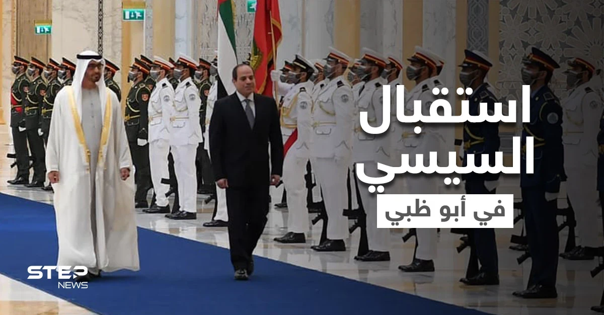 شاهد كيف استقبل بن زايد السيسي ومشاركتهما بجلسة رباعية في أبو ظبي (صور)