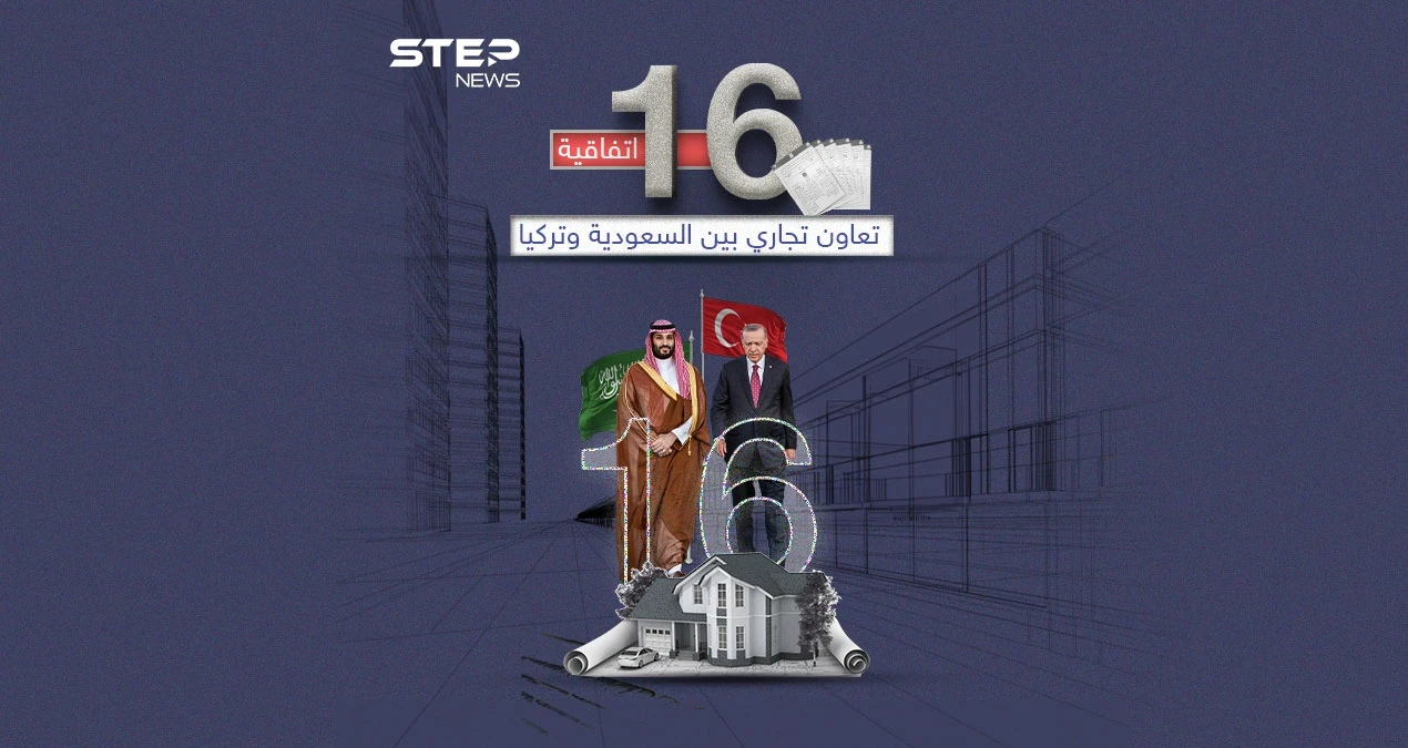 أبرزها في الصناعة والعقارات.. 16 اتفاقية تعاون تجاري بين السعودية وتركيا
