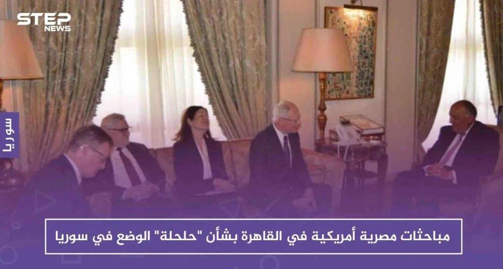 مباحثات مصرية أمريكية في القاهرة بشأن "حلحلة" الوضع في سوريا