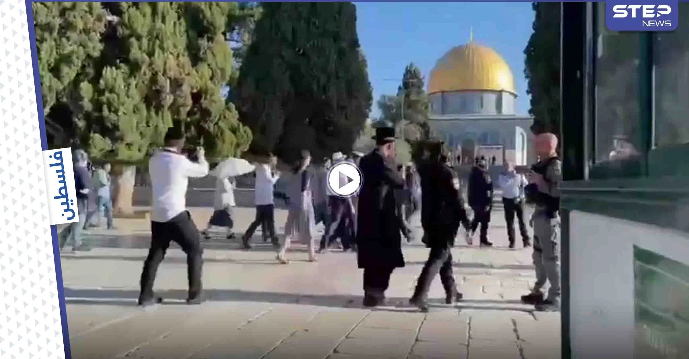 بالفيديو || مجموعات من المستوطنين تقتحم المسجد الأقصى والخارجية الفلسطينية تعلق